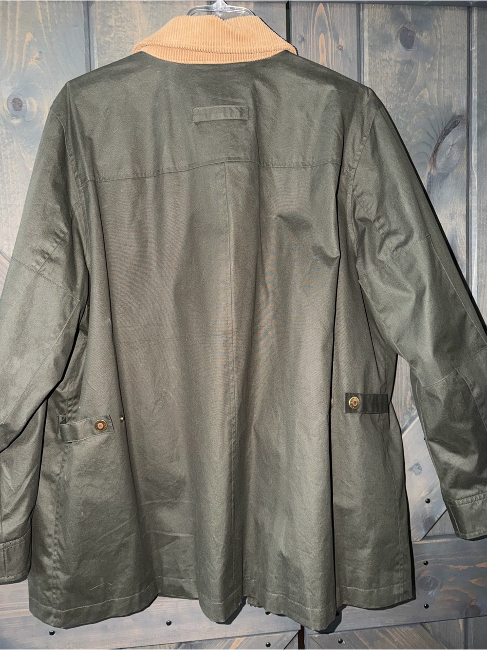 Ralph Lauren Vintage Waxed Canvas Barn Jacket Women's - Picture 2 of 8